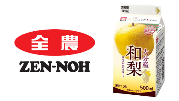 ファミリーマートと共同開発「メイトー×ニッポンエール-大分産和梨」新発売　ＪＡ全農.jpg