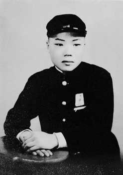 昭和33（1958）年春。中学卒業時