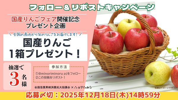 みのりみのるXプレゼントキャンペーン