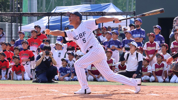 辻発彦氏ら元プロ野球選手が熱血指導　佐賀県武雄市で「ＪＡ全農WCBF少年野球教室」開催