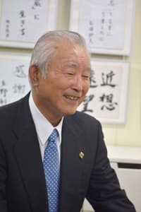 ＪA菊池前組合長　上村幸男氏