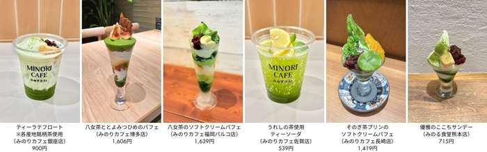 提供メニュー例