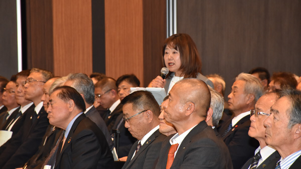 ＪＡ全国女性組織協議会の西川久美会長