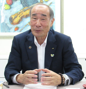 ＪＡグリーン近江　大林茂松組合長