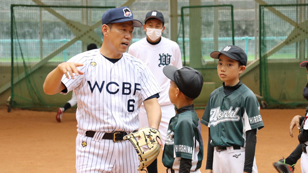 ＪＡ全農主催「WCBF少年野球教室」秋田県大仙市で15日に開催