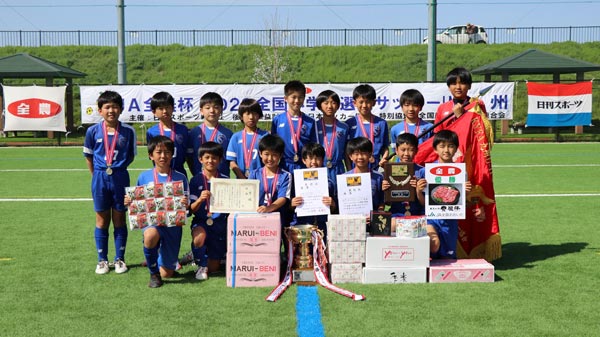 優勝したソレッソ宮崎（宮崎県）