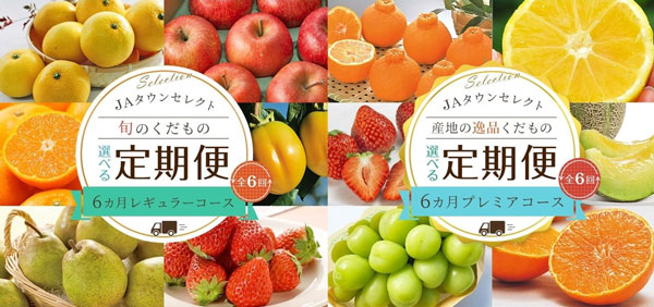 全国から旬の果物が