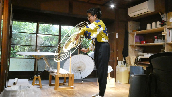 【和傘塾で後継者を育成