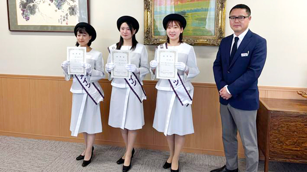 本年のわかとりメイツと小里県本部長