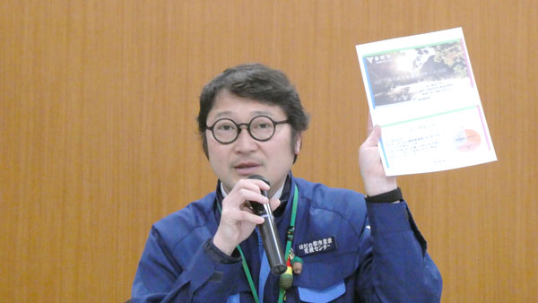 はだの都市農業支援センターの岩田和剛課長代理