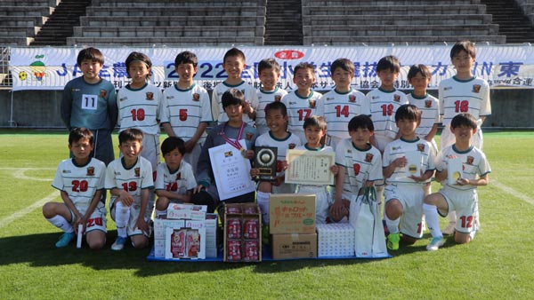 準優勝の高部JFC（静岡）