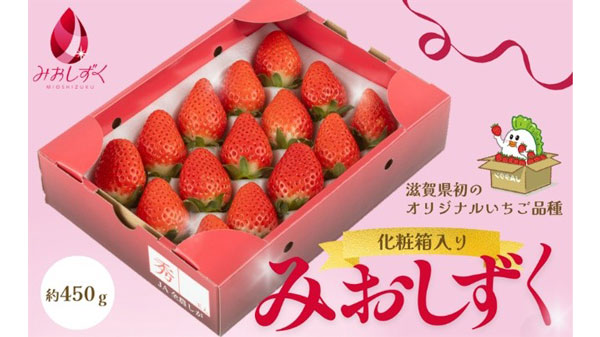滋賀県産いちご「みおしずく」や「近江牛」など対象商品が20％OFF　ＪＡタウン.jpg