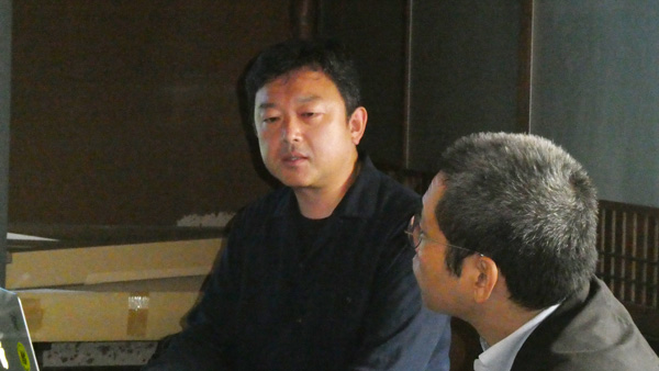 取り組みを紹介する、NPO法人ORGANの蒲勇介理事長