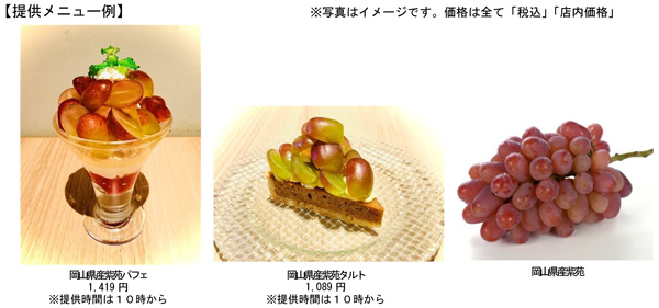 提供メニュー例