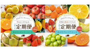 全国から旬の果物を“毎月”お届け「果物頒布会」販売開始　ＪＡタウンs.jpg