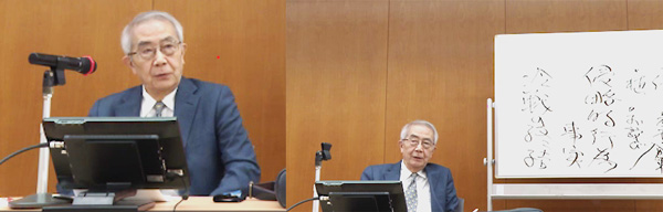 元経企庁長官の田中秀征氏