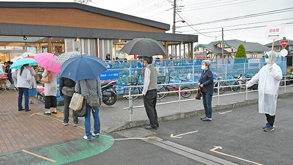 感染防止対策徹底し直売所を支援－ＪＡさがみ