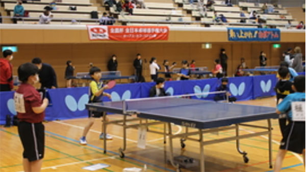 全農杯全日本卓球選手権大会を開催　ＪＡ全農にいがた