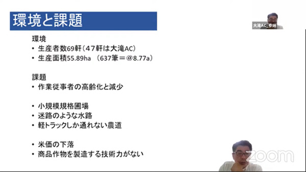 加茂農園代表の加茂氏