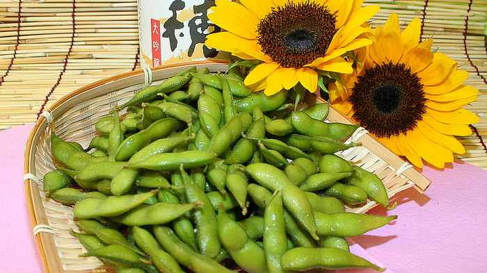 甘さが詰まった茶豆風味の秋田県産枝豆「湯あがり娘」