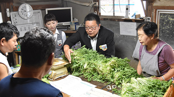 農協の事業に欠かせない農家訪問