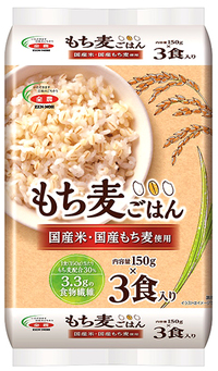 もち麦ごはん　国産米・国産もち麦使用　１食あたりのもち麦配合３０％