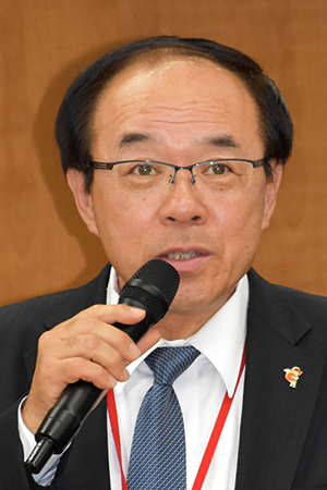 静岡県ＪＡみっかびの後藤善一代表理事組合長