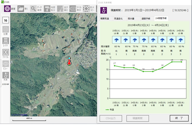 アピネス／アグリインフォの機能強化をしたＺ-ＧＩＳ 1