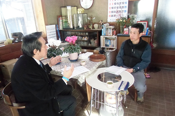 【ＪＡの対話運動】認定農業者全員に常勤役員が出向く・ＪＡ常総ひかり（茨城県）