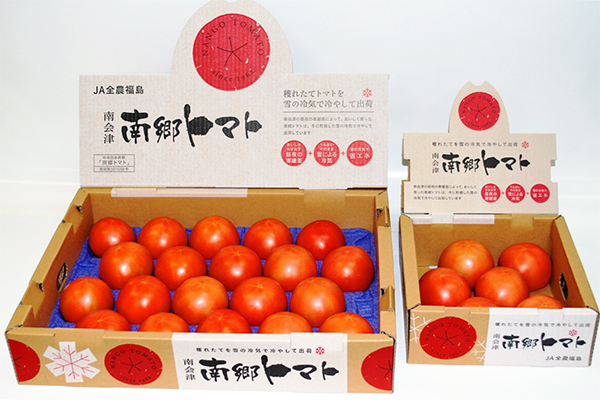 南郷トマト生産組合が出荷する「南郷トマト」