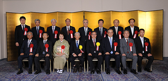 萬歳全中会長も祝辞を