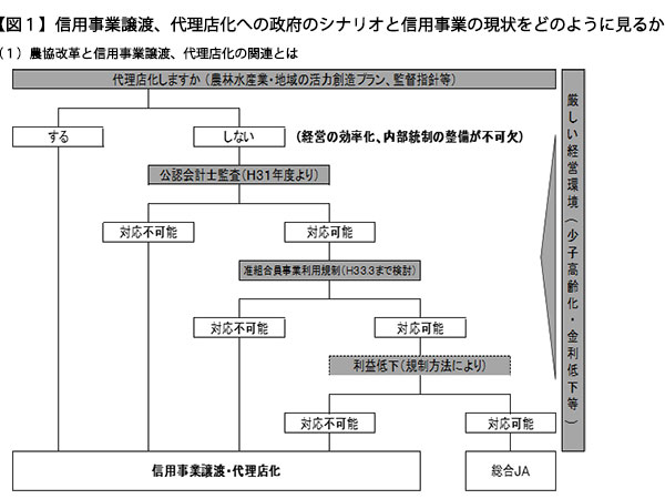 代理店化は徹底した検証・協議を ― 信用事業譲渡・代理店化で提言 ―