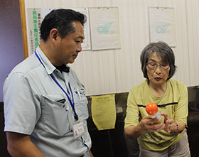 村治さん（右）と森さん