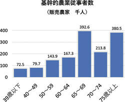 基幹的農業従事者数