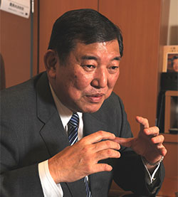 石破茂・前地方創生担当相（元農相）