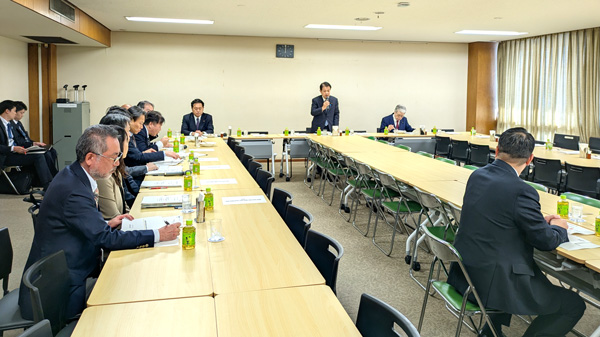 12月11日の自民党農林政策調査会と農林部会の合同会議