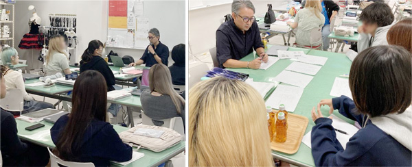 デザイン制作の様子