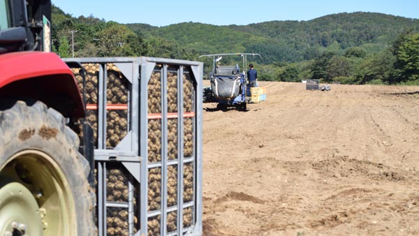 【今こそ食料自給・国消国産】多様な作目、労力でリスク回避　地域農業の核に　北海道蘭越町・ファームトピア（１）