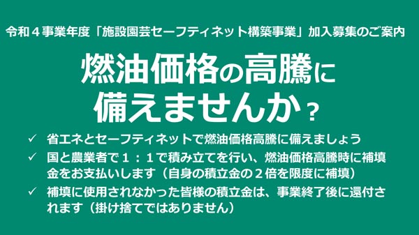 【野沢校正済】〈画像　チラシ〉（野沢）燃油価格上昇に補てん金　事業への加入募集を開始　農水省-1.jpg