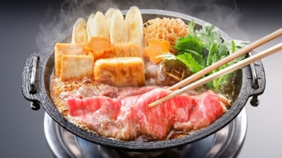 常陸牛すき焼き