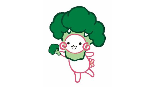 立川市のキャラクター「ブロッコリーがだいすきなくるりん」