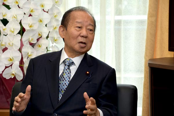 自民党元幹事長　二階俊博氏