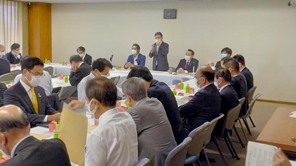 5月19日に開かれた自民党の合同会合