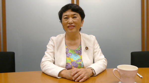 社民党党首　福島みずほ参議院議員