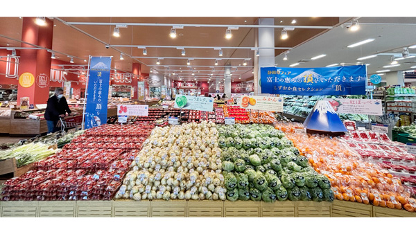 静岡県農産物ファン拡大とブランド定着へ「頂フェア」首都圏のヤオコーで開催.jpg