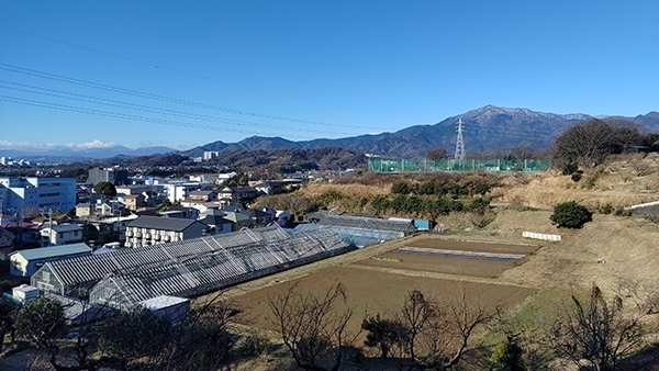 厚木キャンパスのほ場