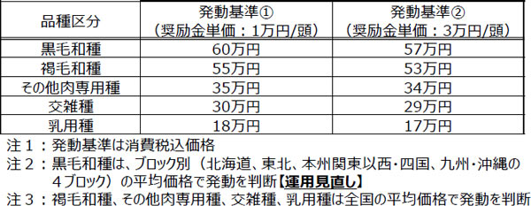 経営改善の取組に対する奨励金