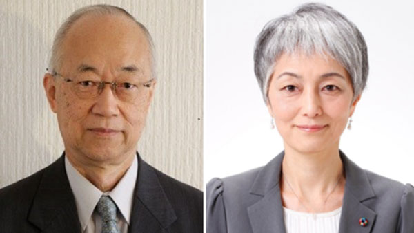 左から岡田清孝博士、北島薫博士