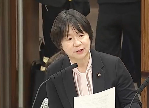 多様な農業者が営農でも重要と説く舟山康江参議院議員（国民民主党）