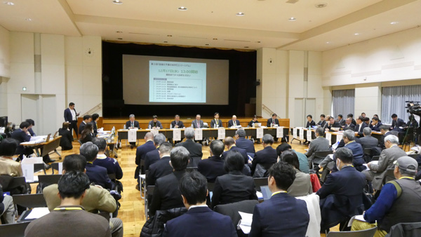 農水省で開いた第2回「田植え不要の米づくりコンソーシアム」